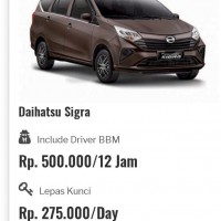 Rental Daihatsu Sigra  Jogja