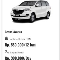Rental grand Avanza  Jogja