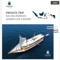 Phinisi Dinara Sailing Komodo(Charter Full day)